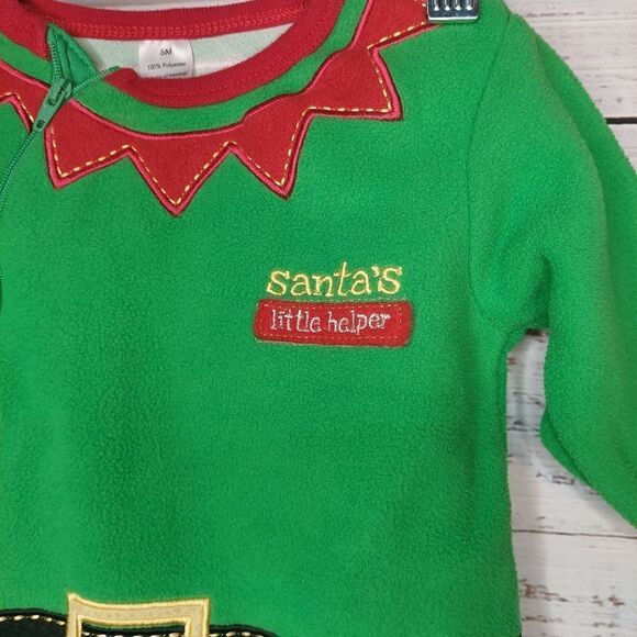 Christmas Elf Sleeper Santa's Little Helper - Picture 3 of 9